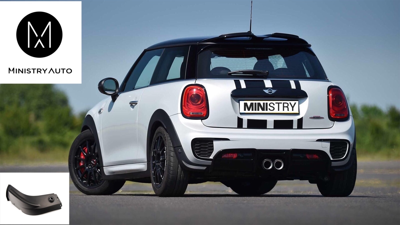 MINI JCW Pro Rear side splitters - F56 F57 F55 — MINI Cooper